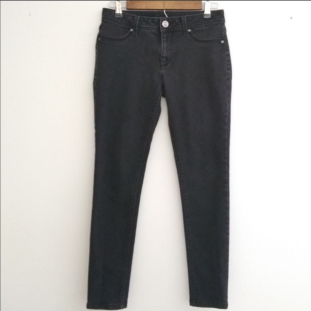 DL1961 Emma Legging Jeans Black Wash Faded